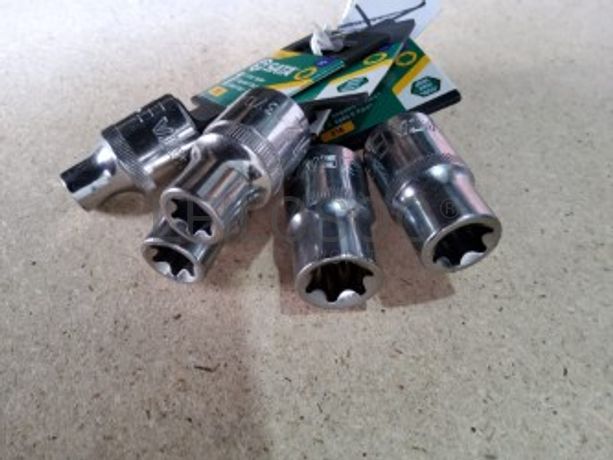 CONJUNTO 5 CHAVES DE CAIXA Torx® DE 1/2"