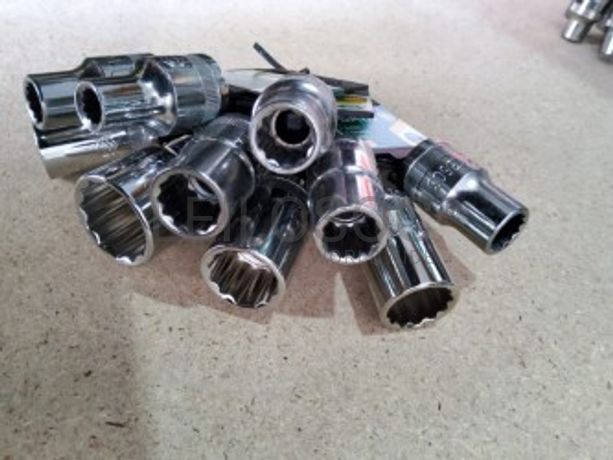 CONJUNTO 10 CHAVES DE CAIXA 12 PONTOS DE 1/2"