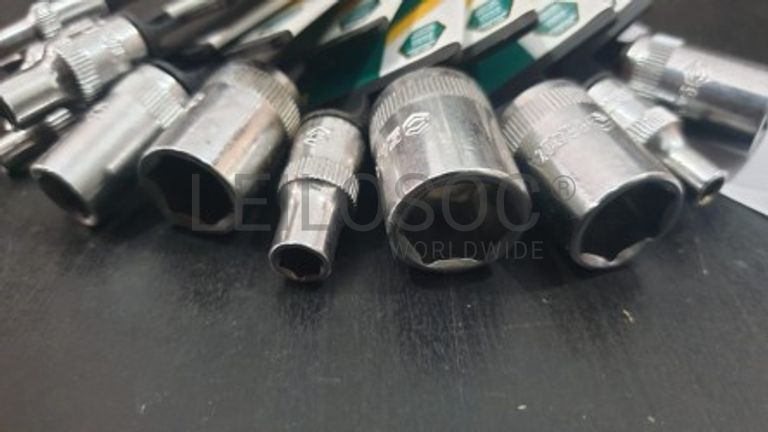 CONJUNTO 11 CHAVES DE CAIXA 6 PONTOS DE 1/4"