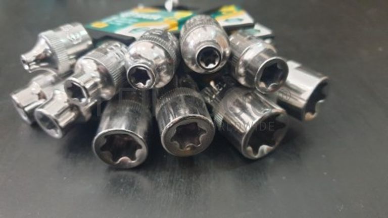 CONJUNTO 12 CHAVES DE CAIXA Torx® DE 3/8"