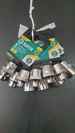 CONJUNTO 12 CHAVES DE CAIXA Torx® DE 3/8"