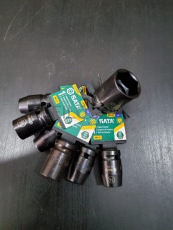 CONJUNTO 7 CHAVES DE IMPACTO 6 PONTOS DE 1/2"