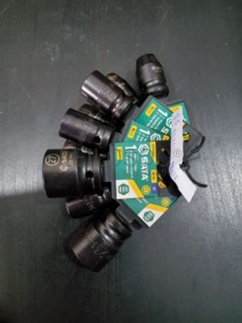 CONJUNTO 9 CHAVES DE IMPACTO 6 PONTOS DE 1/2"