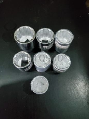 CONJUNTO 7 CHAVES DE CAIXA 12 PONTOS DE 3/4"