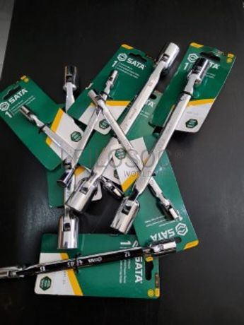 CONJUNTO DE 8 CHAVES CACHIMBO/CAIXA DUPLA FLEXÍVEL