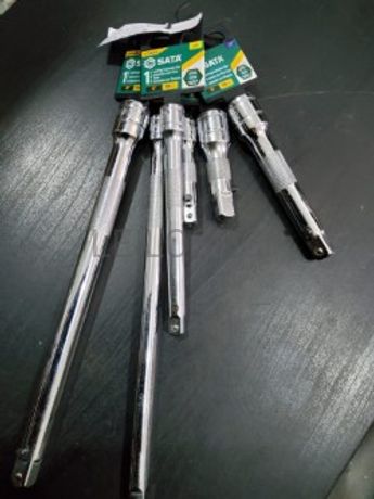 CONJUNTO DE 6 BARRAS (EXTENSÕES) COM BLOQUEIO