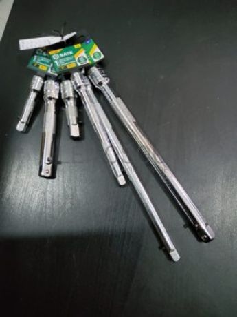 CONJUNTO DE 6 BARRAS (EXTENSÕES) COM BLOQUEIO