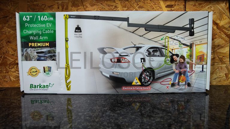 Braço Suporte Parede Para Cabo de Carregamento