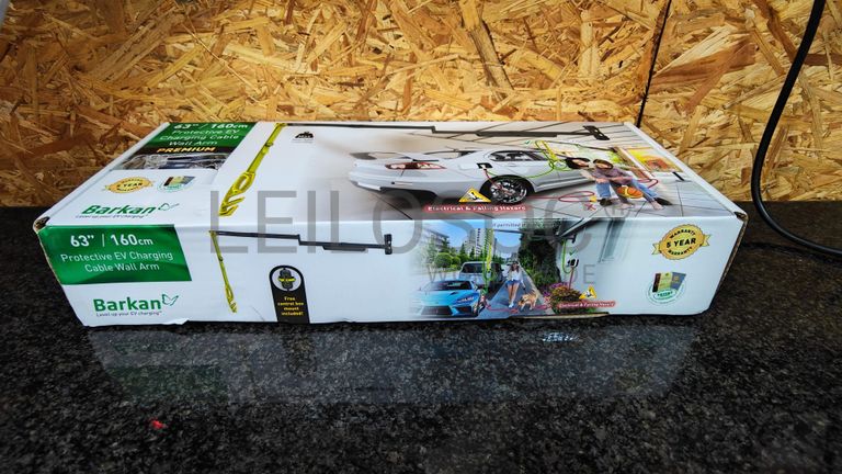 Braço Suporte Parede Para Cabo de Carregamento