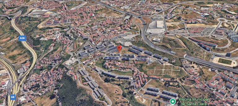 Proporção de 1/78 de Estacionamento · Ameixoeira, Lisboa