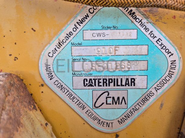 Pá Carregadora CAT 910 F