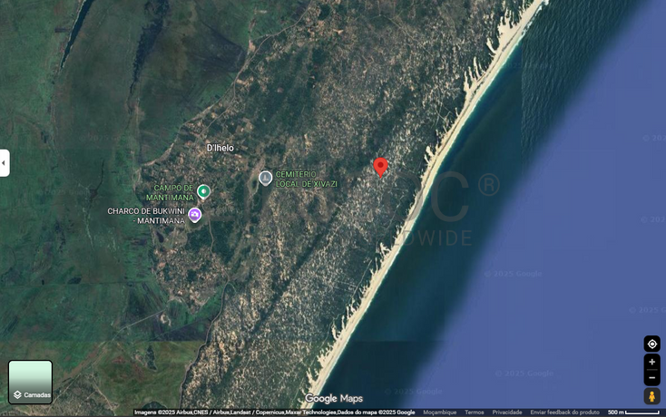 Infraestruturas em terreno com 5 hectares