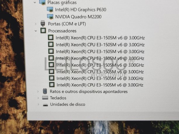 Portátil Workstation H770