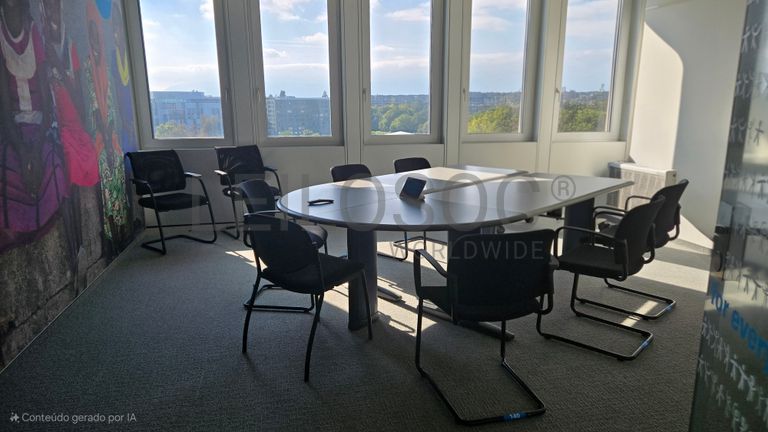 Espace de réunion en U