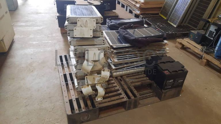 Solar Panels, Batteries, and Lighting