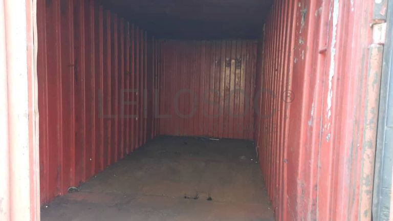 1 - 20 ft container