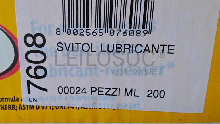 Lubrificante Svitol