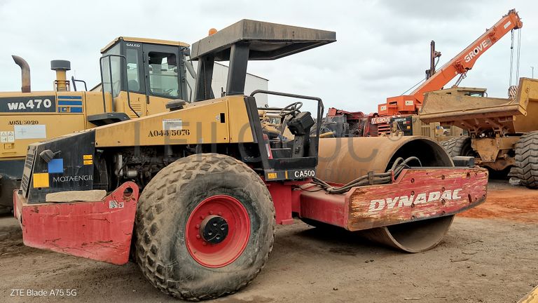 Cil. Auto-Prop. Vibrador Solos 15 T DYNAPAC CA 500 D