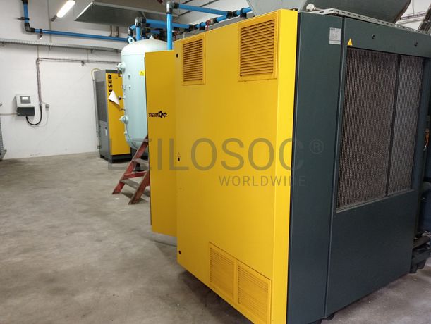 Central de Ar Comprimido · Secador · Depósito