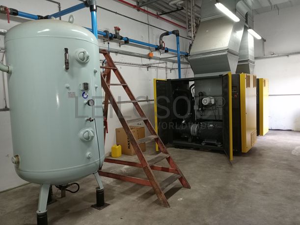 Central de Ar Comprimido · Secador · Depósito