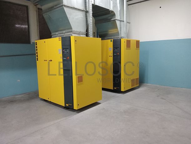 Central de Ar Comprimido · Compressor · Secador · Depósitos