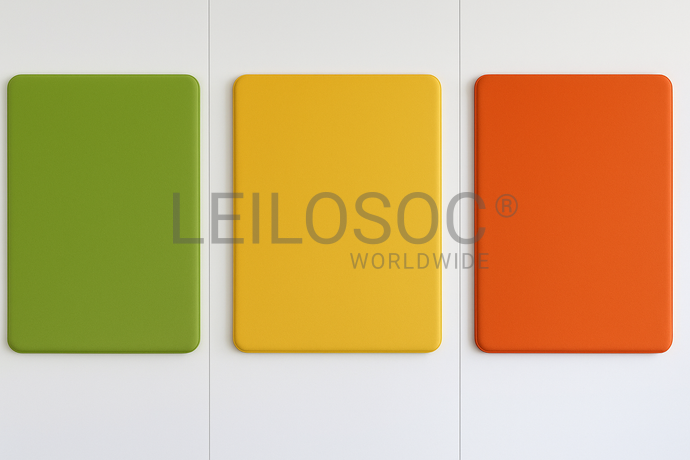 Panneau acoustique mural (Orange)