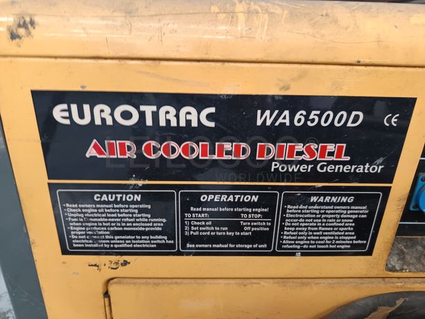 Gerador Eurotrac WA6500D