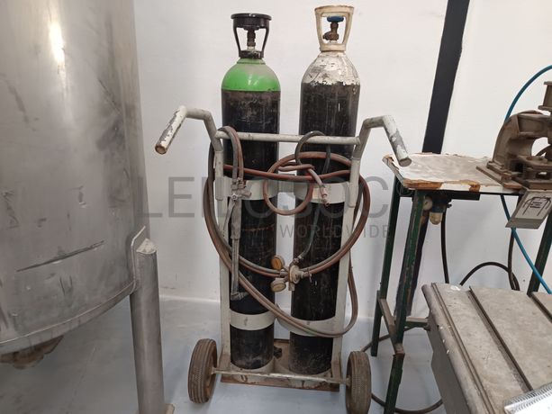 Carrinho Garrafas Gás