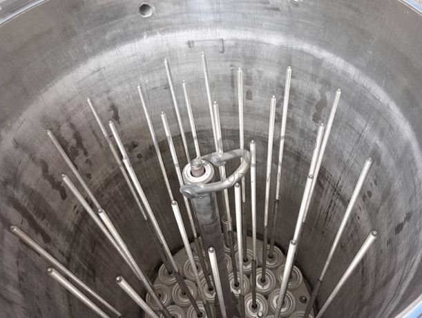 Máquinas para secar e tingir fio