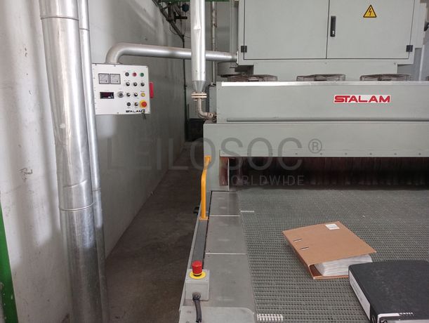 Máquinas para secar e tingir fio