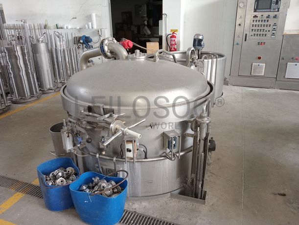 Máquinas para secar e tingir fio