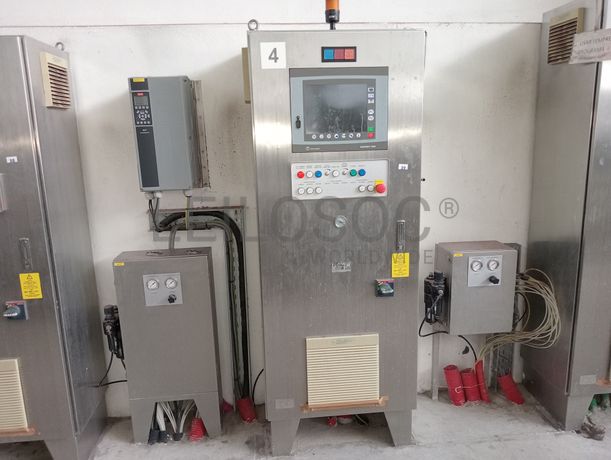 Máquinas para secar e tingir fio