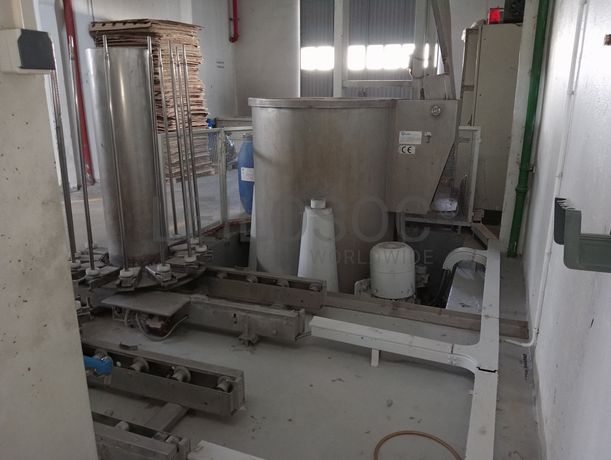 Máquinas para secar e tingir fio