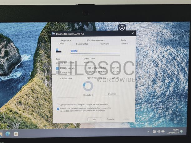 Portátil Toshiba Tecra