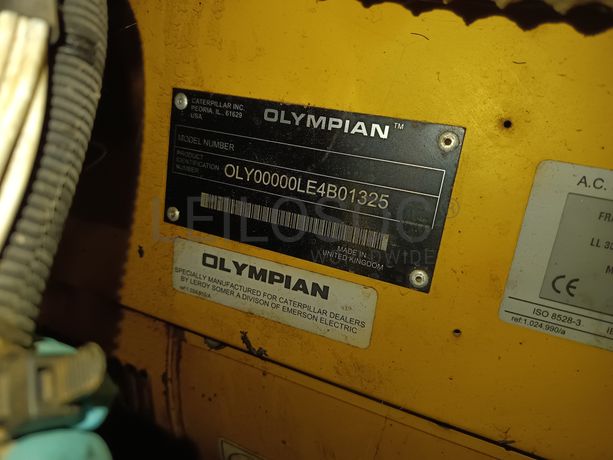 Gerador CAT Olympian · Ano 2009