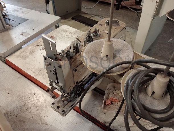 Máquinas de Ponto Corrido · Pregar Botões · Agulhas · Colarinhos