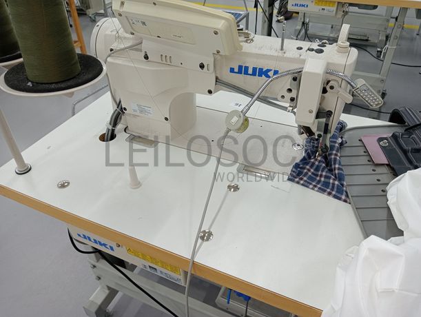 Máquinas de Ponto Corrido · Pregar Botões · Agulhas · Colarinhos