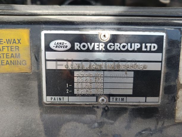 Land Rover Discovery 2.5 TDI 4x4 · Ano 1992