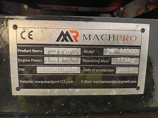 Corta Relva Machpro · Ano 2025