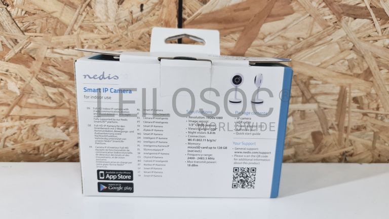 Câmara de Vigilância IP Nedis