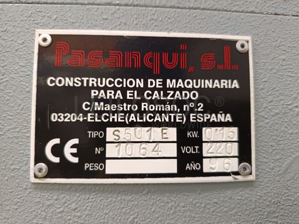 Prensa Pneumática Pasanqui