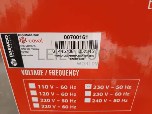 Máquina de lavar Daewoo