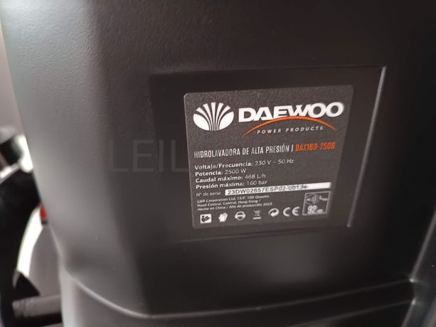 Máquina de lavar Daewoo