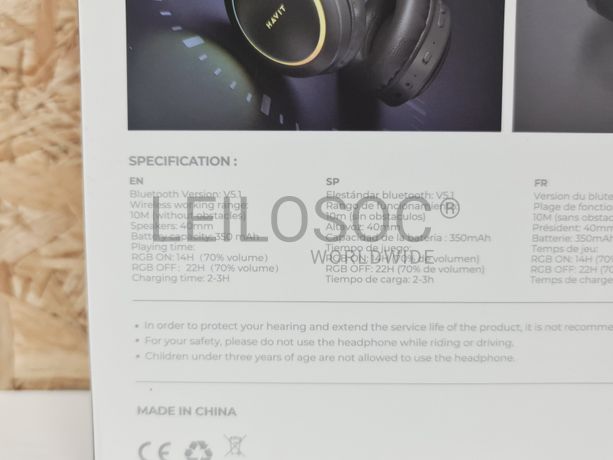 Headset Bluetooth Havit H633BT