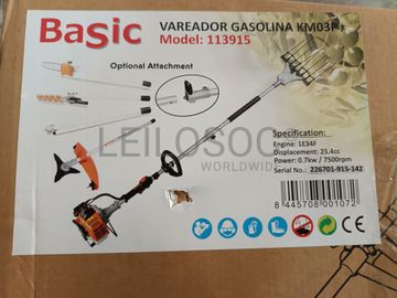 Motor a gasolina Basic com acessório roçadora 