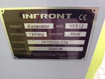 Mini Giratória Infront YFE12 · Ano 2025