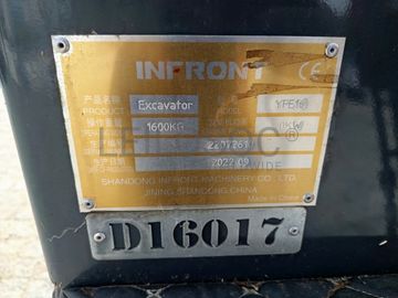 Mini Giratória Infront YFE16 · Ano 2022